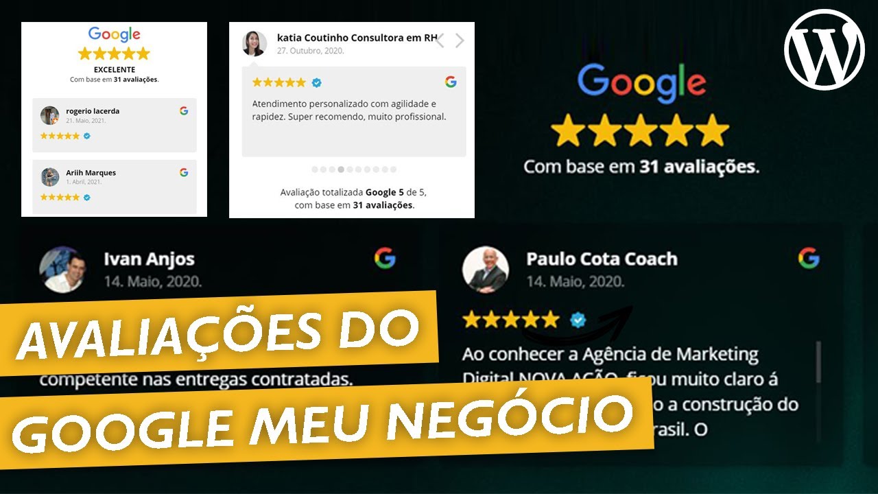 Google Meu Negócio Avaliações